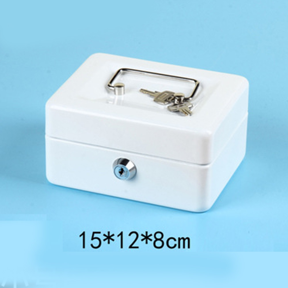 ล็อคกุญแจสีขาว15*12*8ซม.