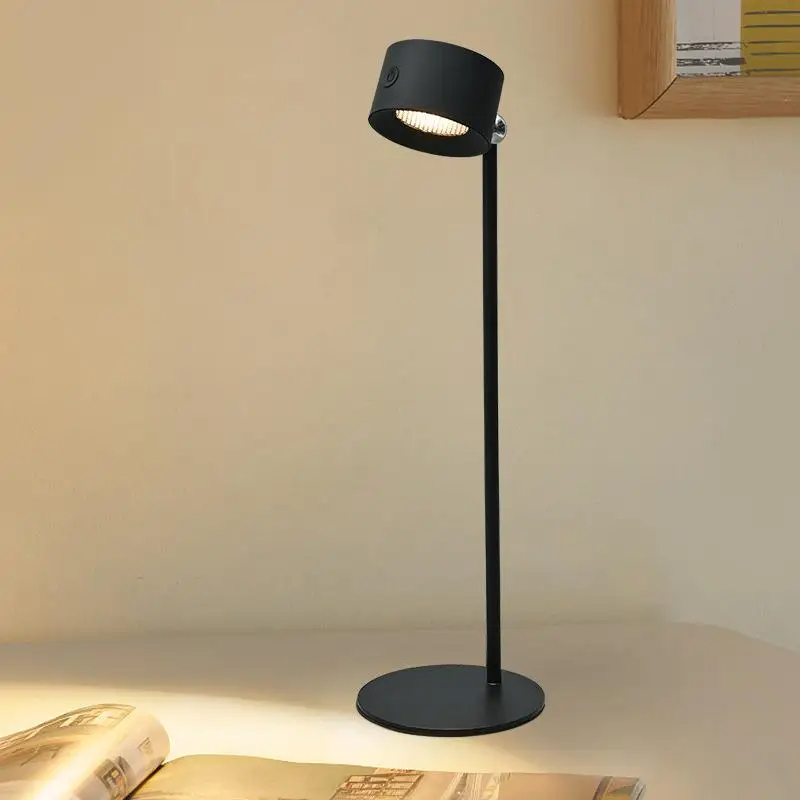 Lámpara de Mesa Negra