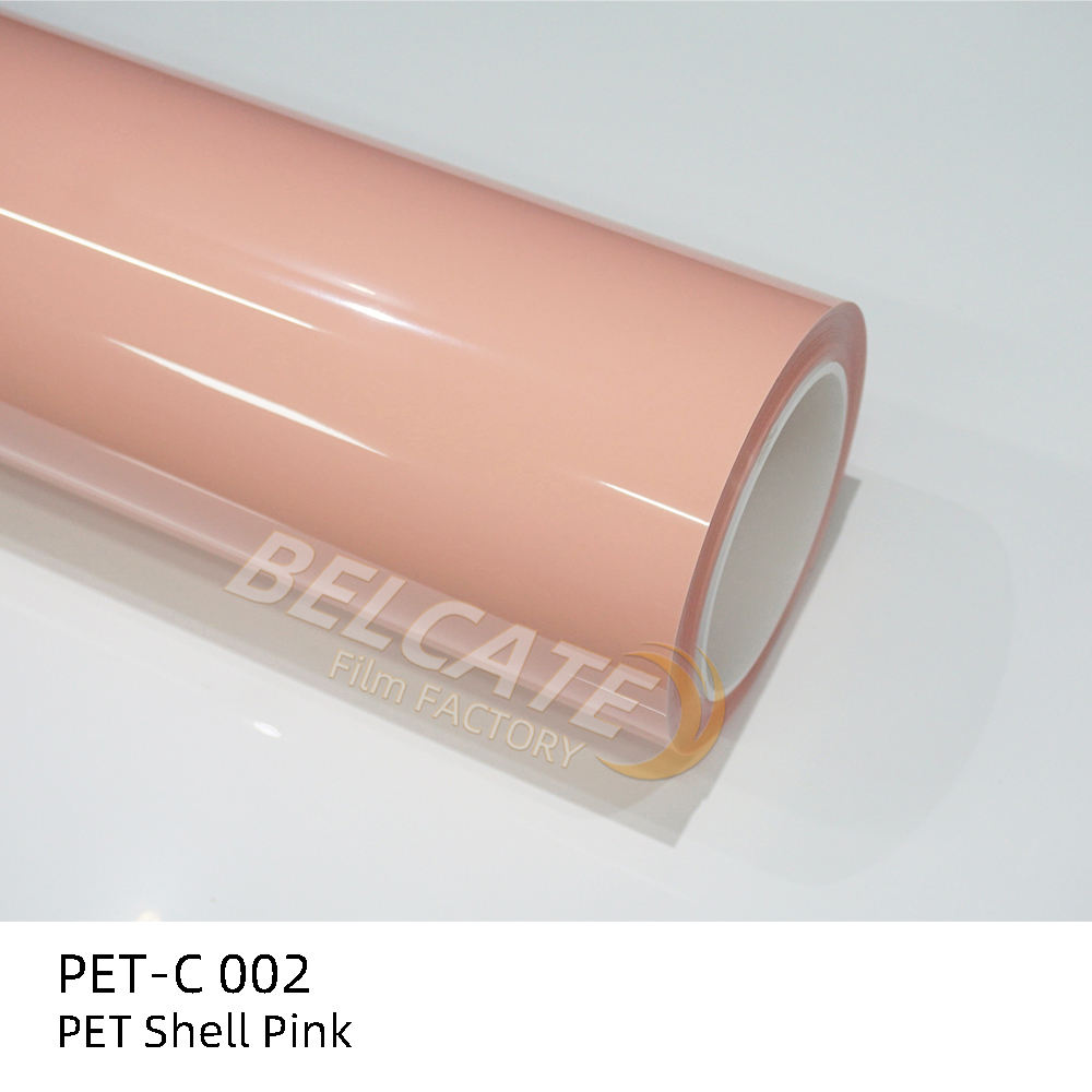 ผิวนอกคริสตัล C-002สีชมพู