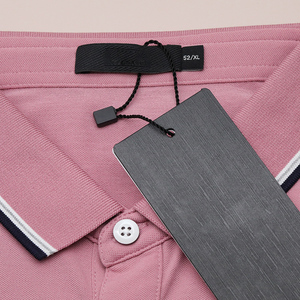 Logotipo personalizado de fábrica Etiquetas de camisa Sello de cuerda Cuerdas de cuerda duraderas Cuerdas de etiqueta colgante para ropa - Product Image 4
