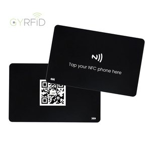 Personal isierter Logo-Druck PVC NFC Digitale Visitenkarte Luxus Matte PVC NFC-Karte mit QR-Code - Product Image 3