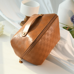 Grande Capacidade Impermeável PU Pillow Case Grande Viagem Cosméticos Moda Wash Toiletry Storage Bag Beleza <span class=keywords><strong>Make</strong></span> <span class=keywords><strong>up</strong></span> Case para As Mulheres