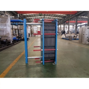 Sıvı sıvı soğutma için endüstriyel sıvı plaka ısı değiştirici soğutma ısı alışverişi ekipmanı paslanmaz çelik - Product Image 5