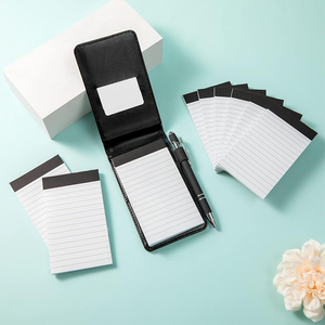 Juego de soporte para cuadernos de tamaño pequeño, notas adhesivas personalizadas, cuaderno de bolsillo con bolígrafo, calendario de mesa, Bloc de notas impermeable - Product Image 5