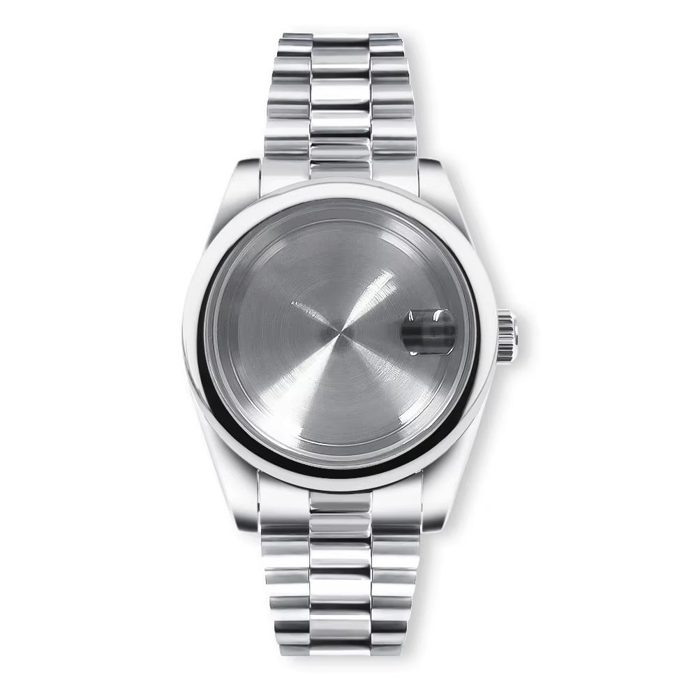 39mm solide caseback avec date