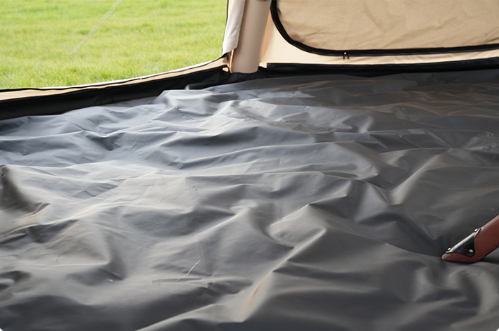 Pvc clamp mesh floor mat