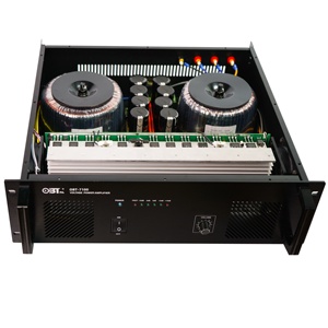 OBT-7100 1000 Watts Hifi Digital Signal <strong>Amplifier</strong> 70v Speaker <strong>Outputs</strong> Pa Power <strong>Amplifier</strong> for Sale - Product Image 2