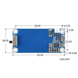 Módulo UPS para Raspberry Pi Zero, fuente de alimentación con batería, módulo de fuente de alimentación UPS, placa de desarrollo para Raspberry Pi Zero WH - Product Image 4