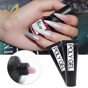 Oem özel etiket 15ml hızlı uzatma akrilik jel seti Glitter renk kapalı ıslatın poli tırnak jeli cila kiti 30ml tırnak uzatma Uv jel - Product Image 4