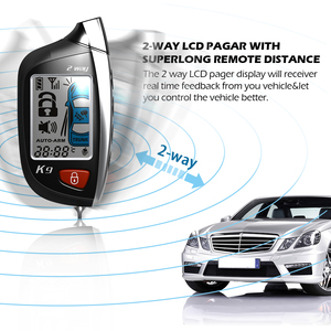 新设计的 fm 双向汽车智能报警系统带 lcd 的双向汽车报警系统 - Product Image 4