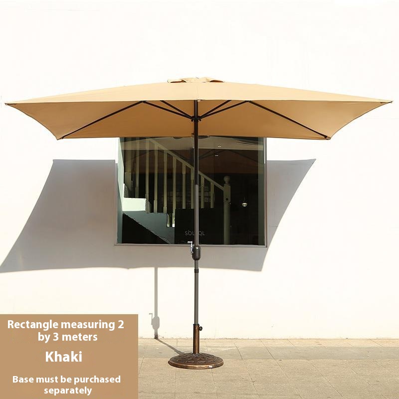 Rectangular 2M x 3M Khaki (without base)