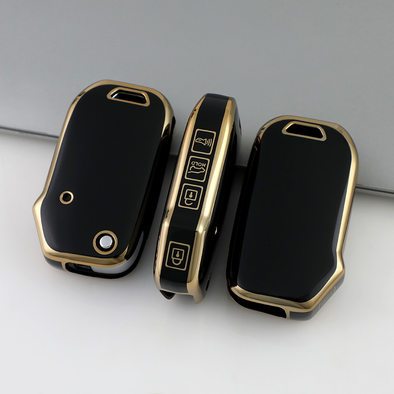 4 Button Black