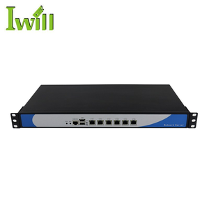 1U Server di Rete Firewall Appliance con i3 3220 Dual Core 6 Lan Pfsense Router Morbido Supporto Aes-ni - Product Image 1