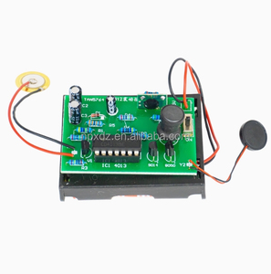 1812 Vibrations schock alarmkreis Elektronisches DIY-Kit Lehrt raining Montage Leiterplatte Lose Teile - Product Image 1