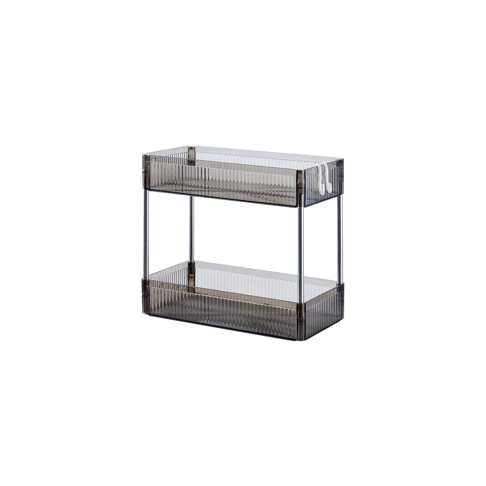 Translucent gray (wide) 2-layer, wheel-free