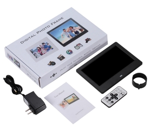 Takvim slayt ile 7 ''dijital resim çerçevesi Video müzik çalar desteği USB/MMC/SD kart uzaktan kumanda ile - Product Image 3