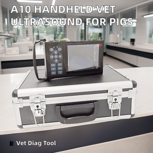 Peralatan medis Ultrasound dokter hewan, peralatan pemindai genggam Digital pemeriksaan cembung kehamilan penting untuk hewan - Product Image 5