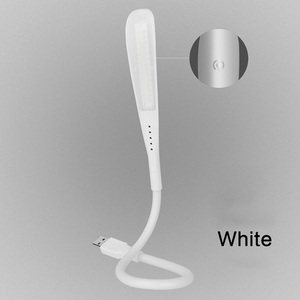 Мини-портативные ноутбуки USB светодиодный сенсорный датчик затемнения настольная Настольная лампа для Power Bank кемпинга ПК ноутбук книга ночное освещение - Product Image 4