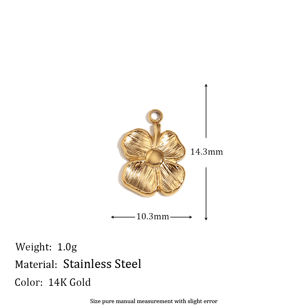 Petal Pendant - Gold