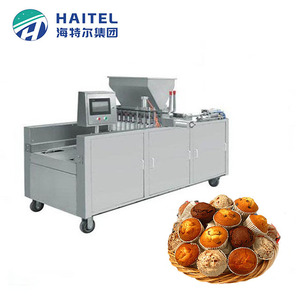 全自動カプケーキラインケーキ製造機マドレーヌトンネルオーブン付き工場用 - Product Image 2