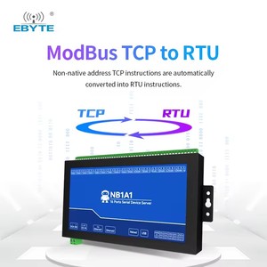Ebyte NB1A1 RJ45 alla porta seriale RS485 rete Ethernet Wireless porta Modbus Gateway industriale Server porta seriale a 16 canali