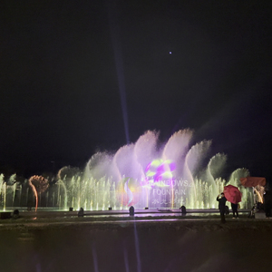 Design libero sistema di controllo multimediale programmato esclusivo Laiya Club piscina musica danza fontana di acqua all'aperto per la decorazione
