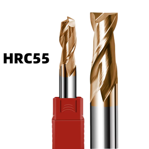 Yüksek hassasiyetli HSS Metal kesici karbür alaşım freze aracı anahtar koltuklu yönlendirici Bit 1 adet 2-Flute HRC55 alüminyum frezeler için - Product Image 4