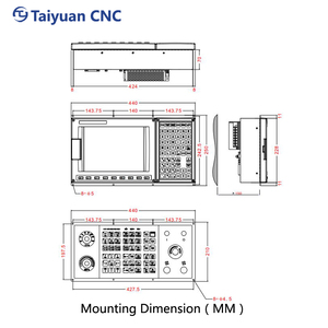 <strong>CNC</strong> <strong>Controller</strong> <strong>3</strong>/4/5 <strong>Axis</strong> <strong>CNC</strong> Lathe Control Panel Contains <strong>Servo</strong> Drive <strong>Servo</strong> Motor <strong>Kit</strong>