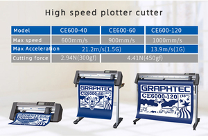 CE600 yapma makinesi plotter kesici profesyonel denetleyici dijital kesici plotter için kesme bıçakları - Product Image 2