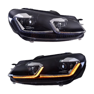 Volkswagen aksesuarları başkanı işık meclisi için 2010-2012 VM GOLF 6 MK6 GOLF 7 MK7 farlar R20 yükseltme <span class=keywords><strong>LED</strong></span> far - Product Image 2