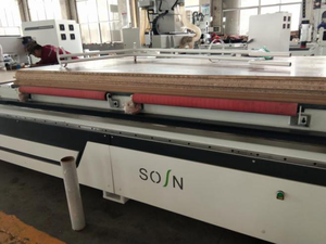 Máquina automática de talla de madera Cnc de 4x8 pies, enrutador Cnc de trabajo a la venta, máquina Cnc de madera 1325 E 3, máquina de anidación Excitech 6kw - Product Image 3