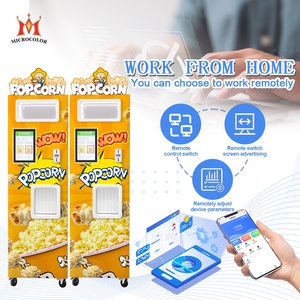 Tự dịch vụ màn hình cảm ứng tự động hương vị bỏng ngô Máy bán hàng tự động thương mại thức ăn nhanh bỏng ngô Máy bán hàng tự động - Product Image 5