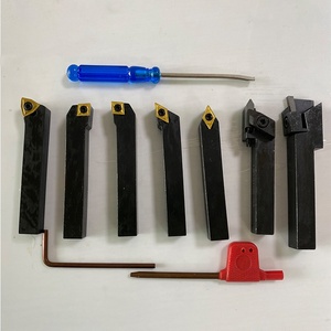 车刀硬质合金刀片组数控刀具10x10mm毫米，中国制造7件 - Product Image 1