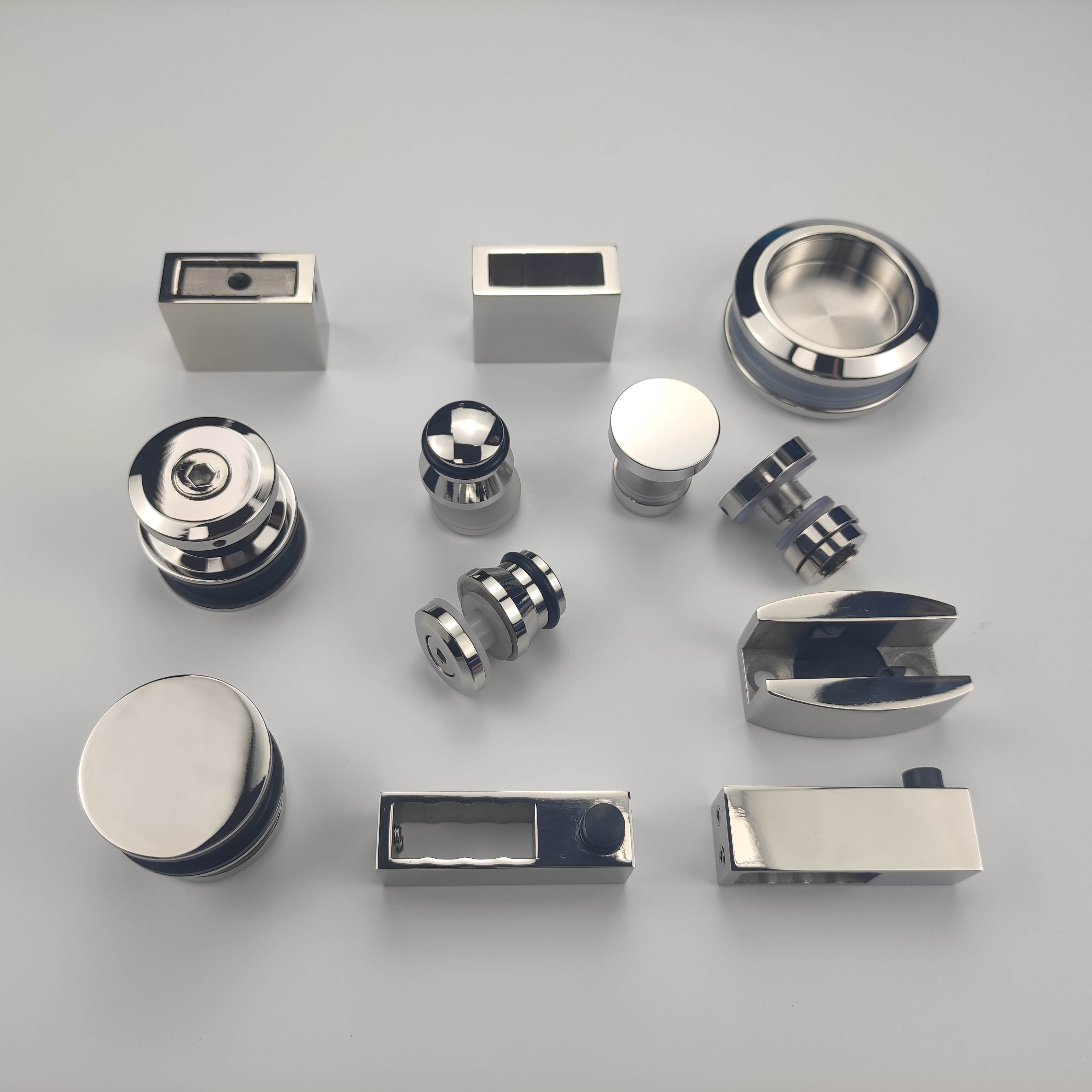 Hot Sales High Quality Stainless Steel 304 Glass Fitting Accessories Sliding Glass Door Accessories