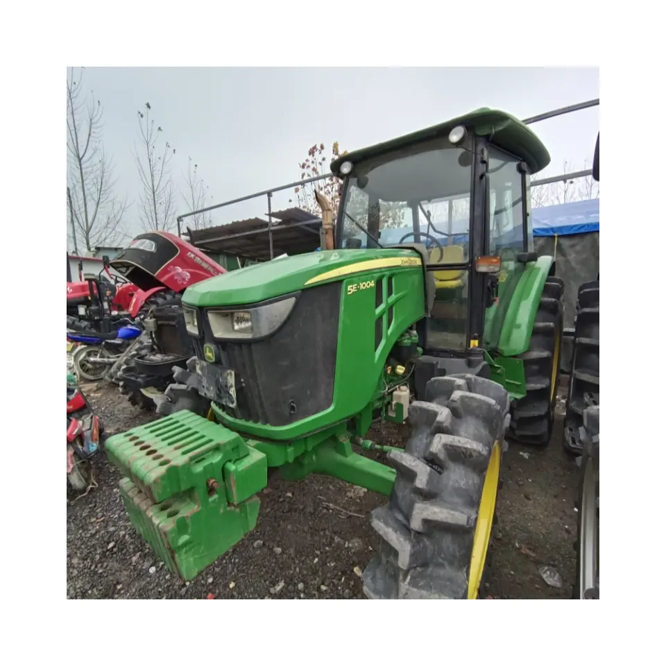 Gebruikte Landbouwmachine Gebruikt Landbouwwiel Grote Compacte Tractor 100pk Dieseltractor In Goede Staat Voor Goedkope Prijs