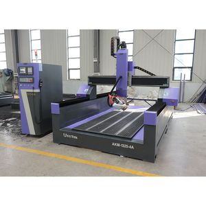 Mesa hundida 1300*2500mm CNC Router ATC Máquina de grabado de 4 ejes Grabado 3D Bloque de madera Espuma Artesanía no metálica - Product Image 5