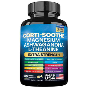 Toptan fiyat Corti-soothe magnezyum ahwawaha l-theanine kapsüller