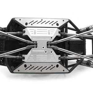 Capra 1.9 UTB için KYX CNC alüminyum şasi ve şanzıman tabanı-Metal RC yükseltme parçaları, eksenel SCX10 için Off-Road paletli çerçeve - Product Image 3