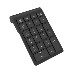 Extensions 10 Key Portable 2.4 GHz Wireless <strong>Numeric</strong> <strong>Keypad</strong> 22-Key Financial Accounting <strong>Number</strong> <strong>Keyboard</strong> for Laptop PC - Product Image 1