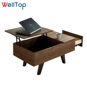 WT01-02 mở rộng bảng cơ chế thủy lực đệm bản lề mở rộng bảng cơ chế có thể gập lại nâng đầu Bàn cà phê cơ chế - Product Image 2