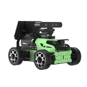 JetAcker ROS Robot con struttura Ackerman, Lidar, telecamera di profondità, supporto AI Vision, mappatura di navigazione per JETSON e Raspberry Pi 5
