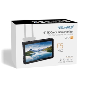 Monitor FEELWORLD F5 Pro V4 3D LUT 4K Entrada Salida Brazo inclinable Pantalla táctil de 6 pulgadas Monitor de campo de cámara DSLR - Product Image 6
