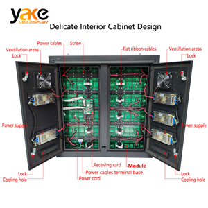 Yake p3 p2.5 p4 p5 светодиодный экран со знаком для смартфона программируемая доска объявлений рекламный светодиодный рекламный щит многоязычный экран - Product Image 3