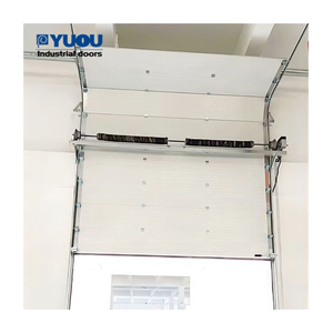 Factory Direct Electric Sectional Industrial Overhead Automatic Sectional <strong>Doors</strong> with Pedestrian <strong>Door</strong>