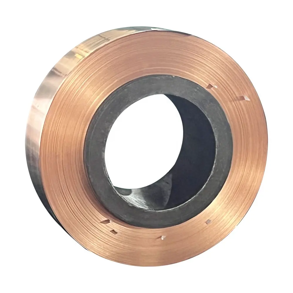 C17200 Cinta de cobre de bronce de berilio Aplicación industrial Cintas de cobre de bobina de tira de níquel