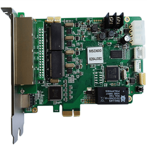 Novastar MSD 600 большой экран светодиодный дисплей отправка карты с RGB DVI Аудио вход для рекламы видео использование медиа приложение - Product Image 3