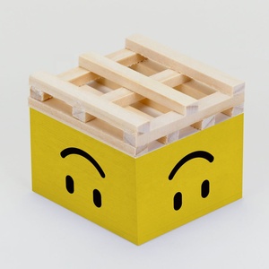 Venta al por mayor 7,6*7,6 nota adhesiva con paleta de madera paleta personalizada nota bloque de papel Memo cubo Pad personalizado notas adhesivas cubo - Product Image 5