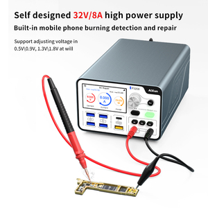 AiXun P3208 320W akıllı telefon için regüle güç kaynağı 32V 8A gerilim ampermetre ip7-14 Pro/Max hızlı şarj algılama kablo test cihazı - Product Image 2