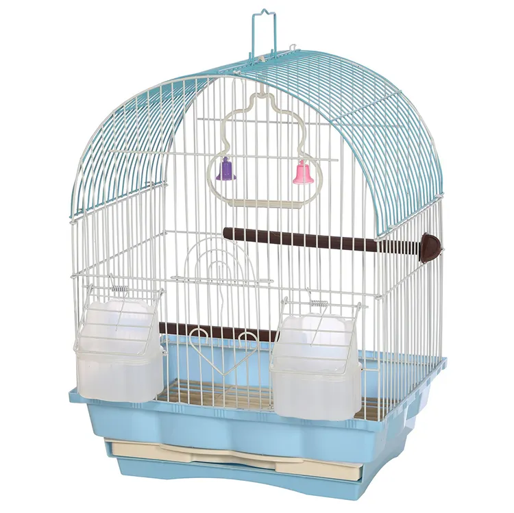 A103 # fournitures directes d'usine pour animaux de compagnie cage à oiseaux intérieure et extérieure en métal de haute qualité
