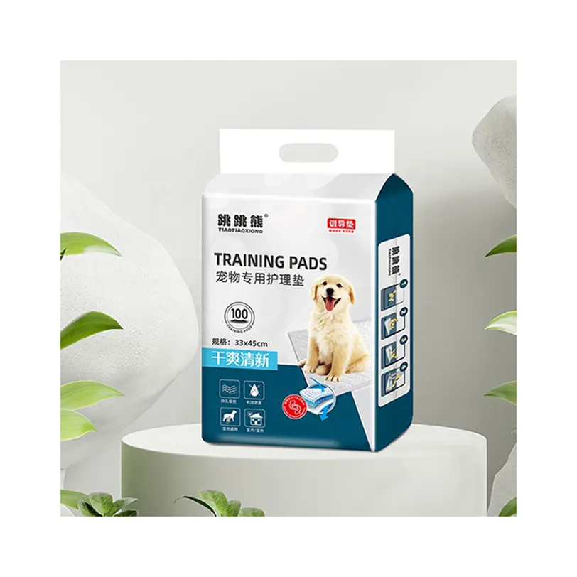 無料サンプル中国卸売カスタム高品質使い捨てペット子犬トレーニング尿犬トイレトレーニングおしっこパッド